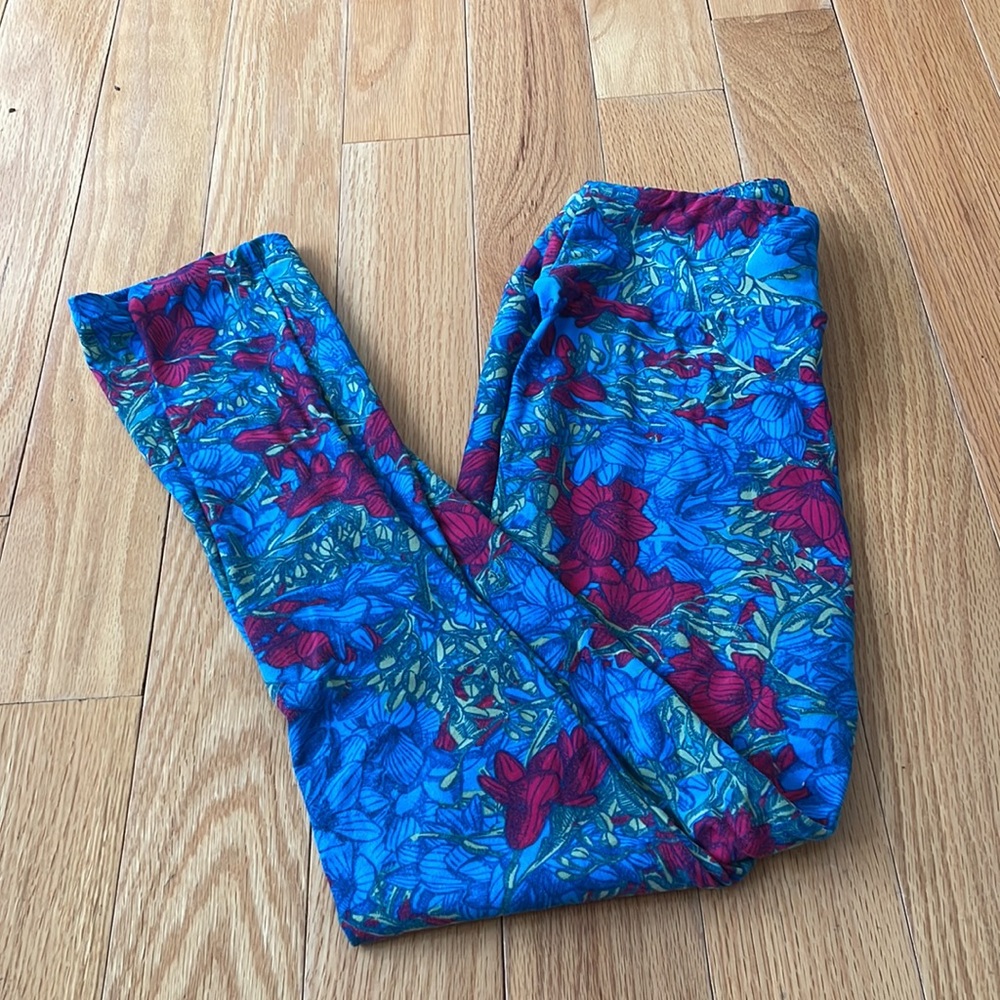LulaRoe OS women legging with print